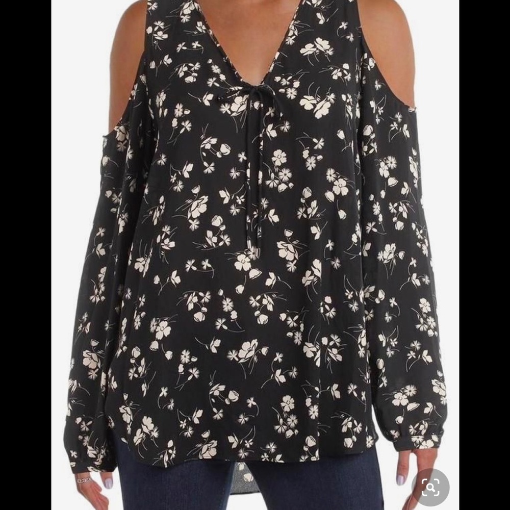 Lauren by Ralph Lauren Open Shoulder Top